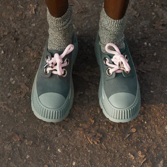 4NEW CCCCEES Leather Esker Era platform Loafers ash for women 1367mn - Picture 3 of 6